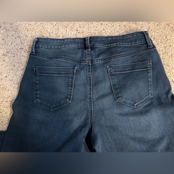 Bandolino High Rise Dark Blue Jeans - Picture 2 of 5